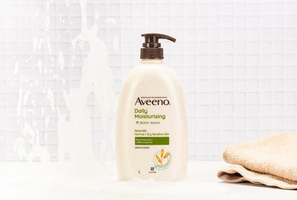 Aveeno Active Naturals Daily Moisturising Body Wash Soothing Oatmeal 1L