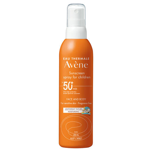 Avene Sunscreen Spray For Children SPF 50+ 200mL