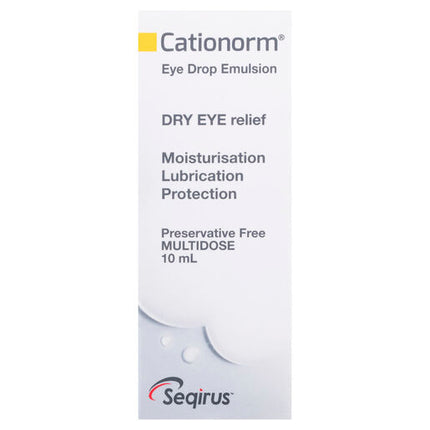 Cationorm Dry Eye Relief Preservative Free Multi Dose 10ml