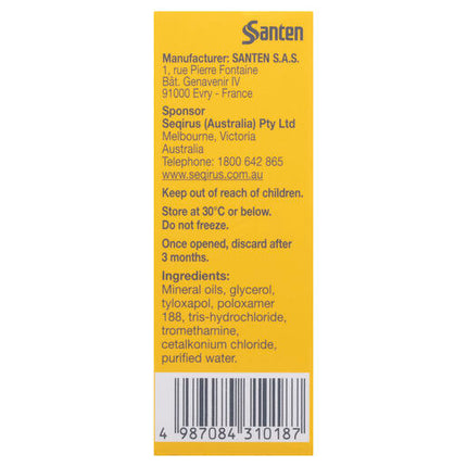 Cationorm Dry Eye Relief Preservative Free Multi Dose 10ml