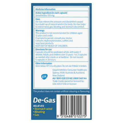 De-Gas Capsules 48 Pack