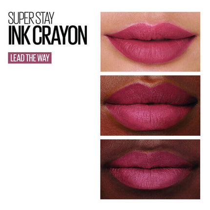Maybelline SuperStay Ink Crayon Lipstick Lead The Way