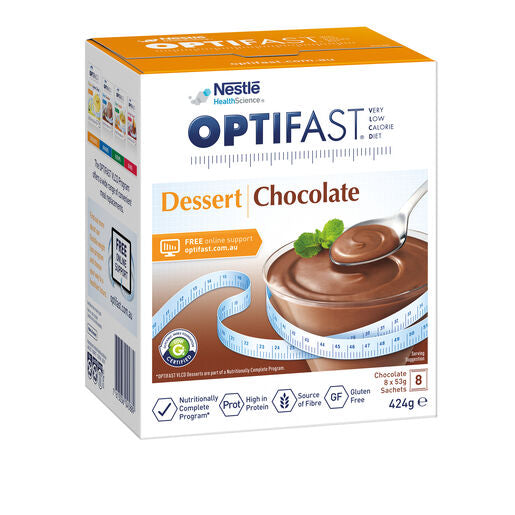 Optifast VLCD Chocolate Dessert 8 x 53g