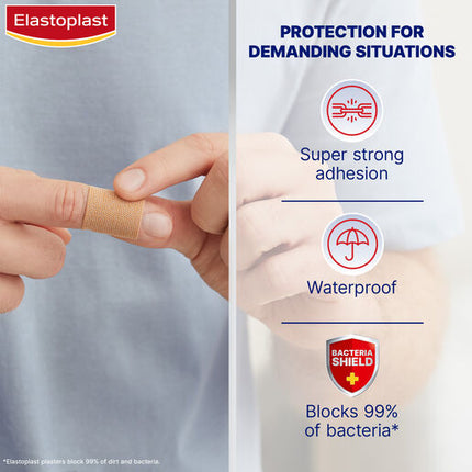 Elastoplast Heavy Fabric Waterproof Dressing 8 Pack