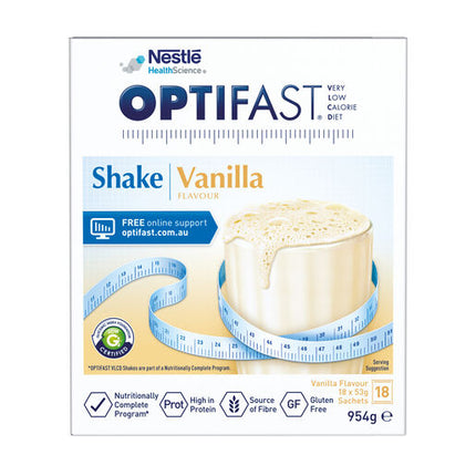 Optifast VLCD Shake Vanilla 18 x 53g
