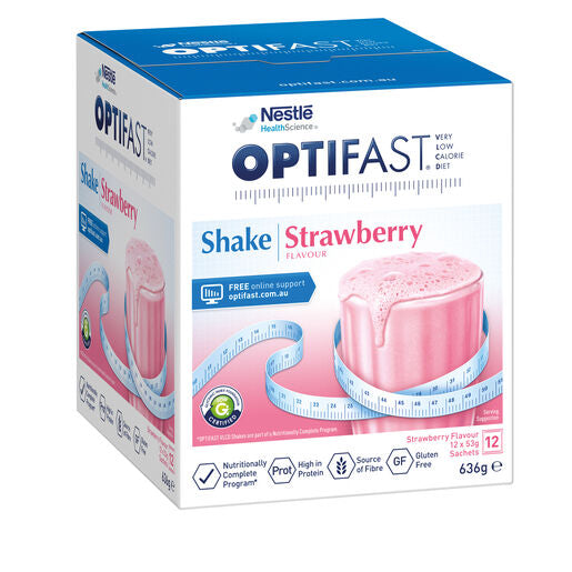 Optifast VLCD Shake Strawberry 12 x 53g