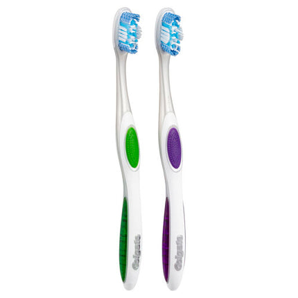 Colgate Toothbrush Optic White Platinum Soft 2 Pack