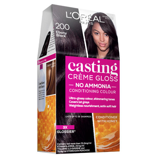 L'Oreal Casting Creme Gloss Semi-Permanent Hair Colour 200 Ebony
