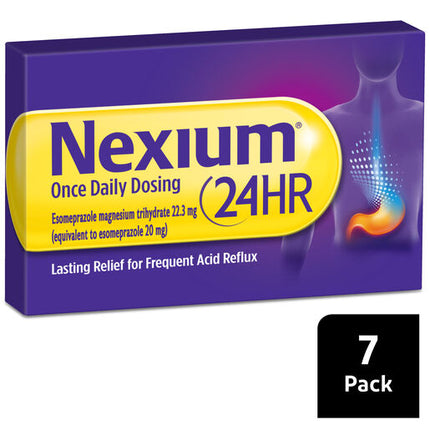 Nexium 24Hr 20mg 7 Tablets