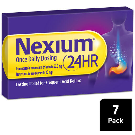 Nexium 24Hr 20mg 7 Tablets