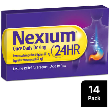 Nexium 24Hr 20mg 14 Tablets