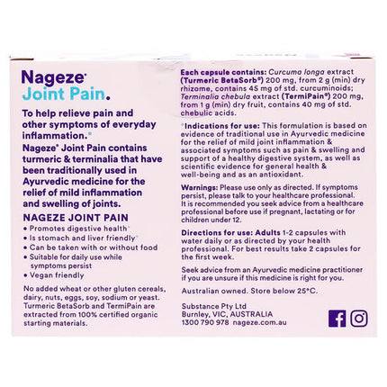 Nageze Joint Pain 30 Capsules
