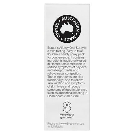 Brauer Allergy Oral Spray 20mL