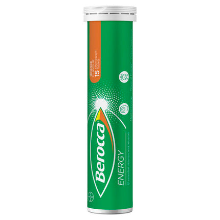 Berocca Energy Orange Effervescent Tablets 30 Pack
