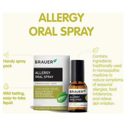 Brauer Allergy Oral Spray 20mL