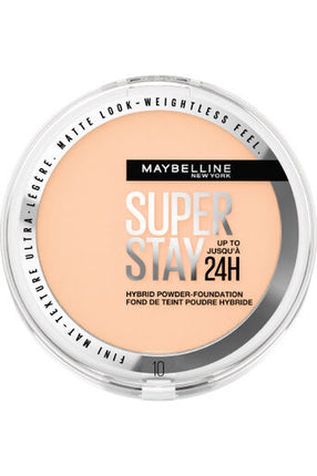 Maybelline Superstay 24H Hybrid Powder Foundation 10 Ivory
