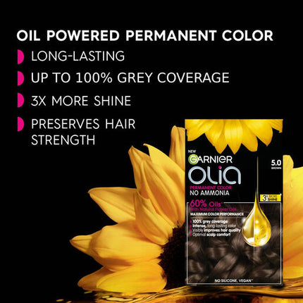 Garnier Olia 6.66 Very Intense Red No Ammonia Permanent Hair Colour