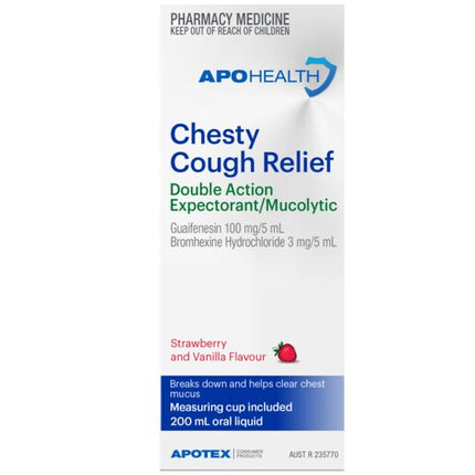 ApoHealth Chesty Mucus Relief Forte 200mL
