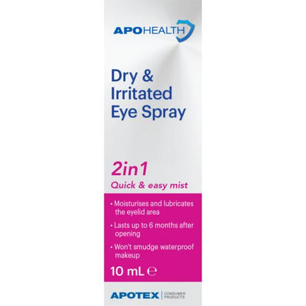 ApoHealth Dry & Irritated Eye Spray 10ml