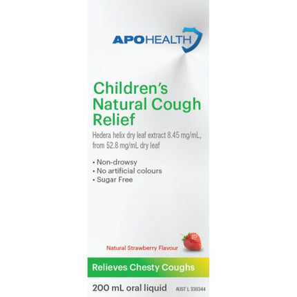 ApoHealth Child Natural Cough Relief 200ml