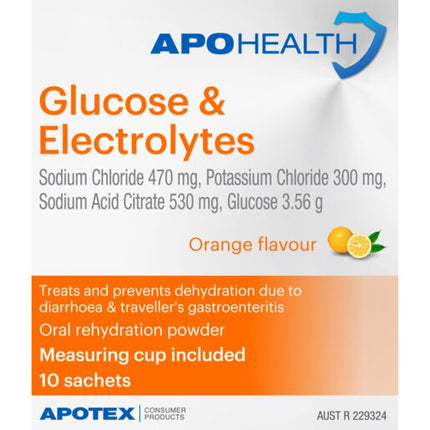 Apohealth Glucose & Electrolytes 10 Sachets