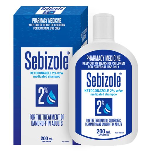 Sebizole 2% Anti-Dandruff Shampoo 200mL