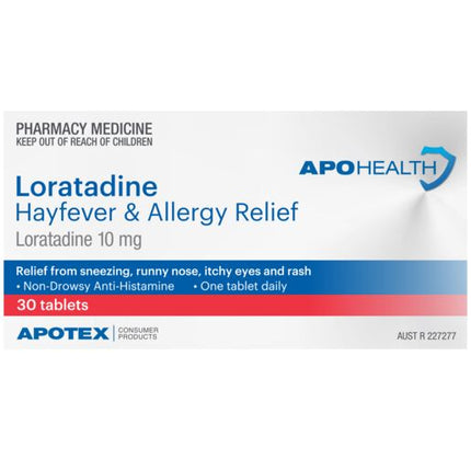 ApoHealth Loratadine 10mg 30 Tablets