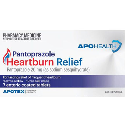 ApoHealth Pantroprazole 20mg 7 Tablets