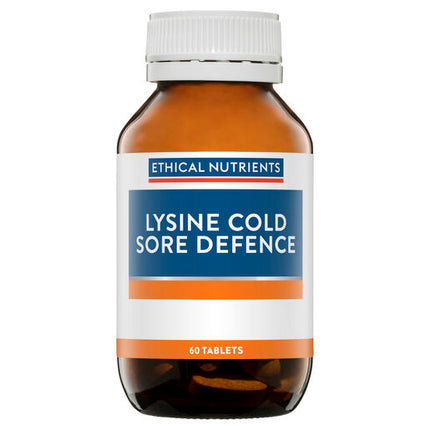 Ethical Nutrients Lysine Cold Sore Defence 60 Tablets