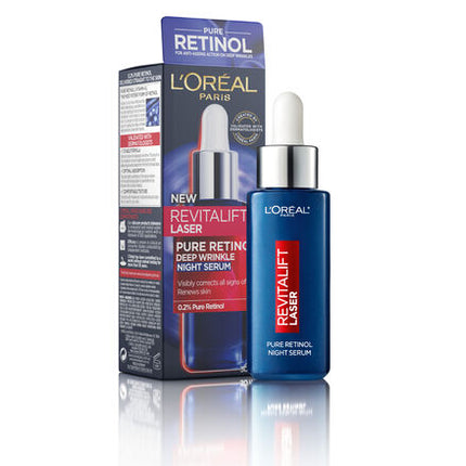 L'Oreal Revitalift Laser Pure Retinol Deep Wrinkle Night Serum 30ml