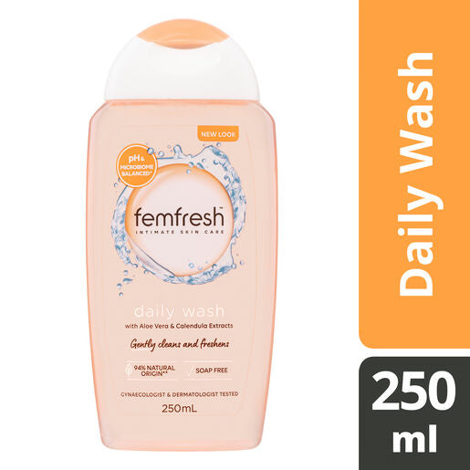 Femfresh Daily Wash with Aloe Vera & Calendula Extracts 250mL