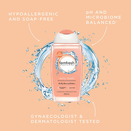 Femfresh Daily Wash with Aloe Vera & Calendula Extracts 250mL