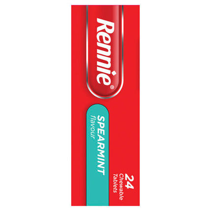 Rennie Indigestion & Heartburn Relief Chewable Tablets 24 Pack