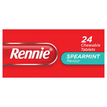 Rennie Indigestion & Heartburn Relief Chewable Tablets 24 Pack