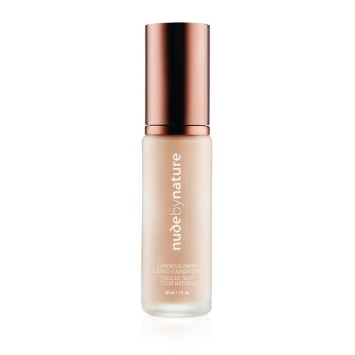 Nude by Nature Luminous Sheer Liquid Foundation C1 Ivory 30mL