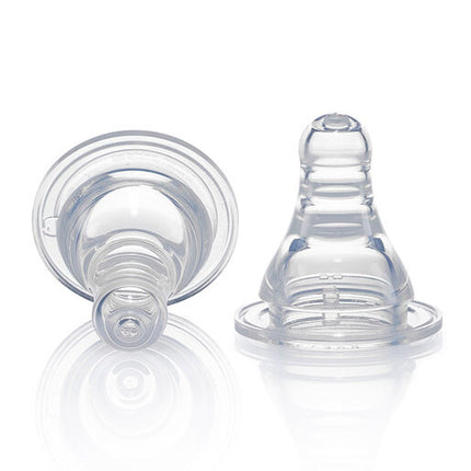 Pigeon Peristaltic Slim Neck Teat Small 2 Pack