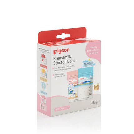 Pigeon Breast Milk Storage Bags 25 Bags
