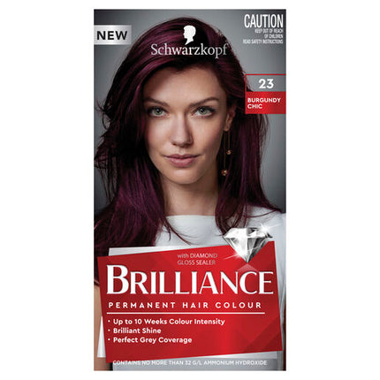 Schwarzkopf Brilliance Couture Collection 23 Burgundy Chic