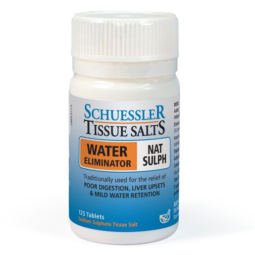 Martin & Pleasance Schuessler Nat Sulph Water Eliminator 125 Tablets