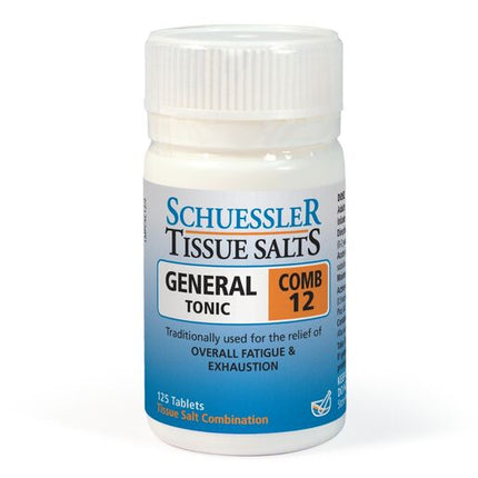 Martin & Pleasance Schuessler Comb 12 General Tonic 125 Tablets