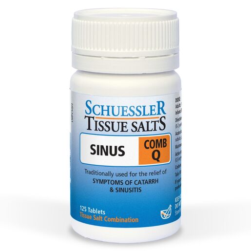 Martin & Pleasance Schuessler Comb Q Sinus 125 Tablets