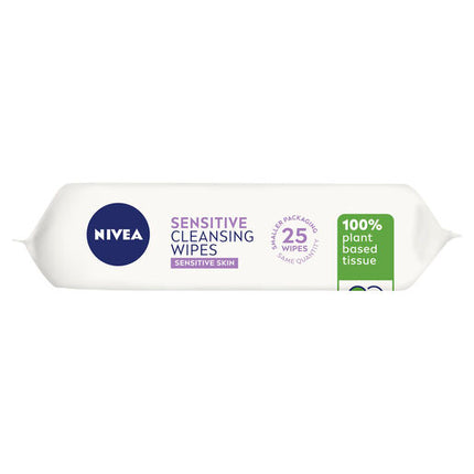 Nivea Sensitive Facial Cleansing Wipes 25