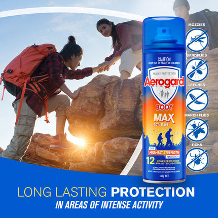 Aerogard Insect Repellent Heavy Duty 40% Deet 150g