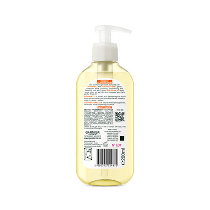 Garnier Skin Active Vitamin C Clarifying Wash 200ml