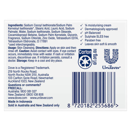 Dove Beauty Cream Bar Original Soap 90g