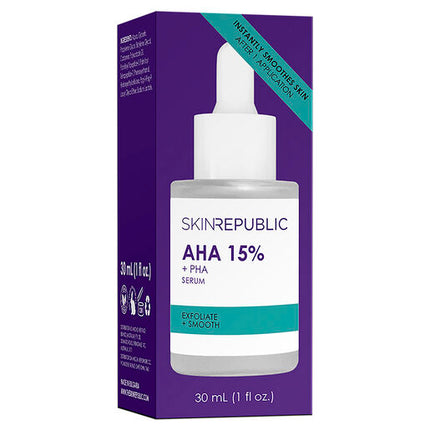 Skin Republic AHA 15% Serum 30ml