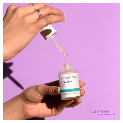 Skin Republic AHA 15% Serum 30ml