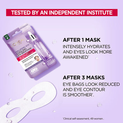 L'Oreal Revitalift Filler Hyaluronic Acid And Caffeine Eye Mask