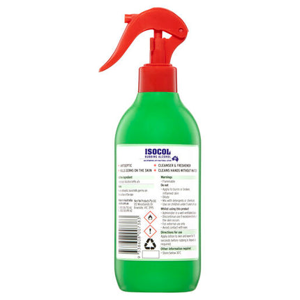 Isocol Rubbing Alcohol Antiseptic Spray 450mL