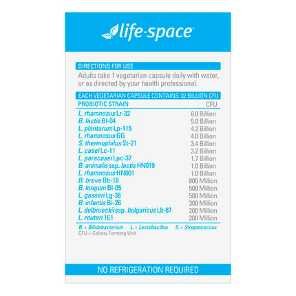 Life-Space Broad Spectrum Probiotic 90 Capsules